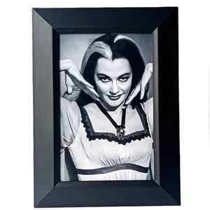 Lilly Munster Vintage Horror Occult Cult Classic Rock Punk Rockabilly Pin Up Art